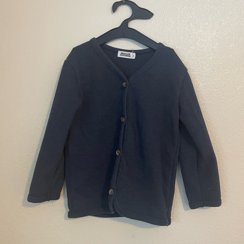 Smaller Explorer Kids Button Down Cardigan